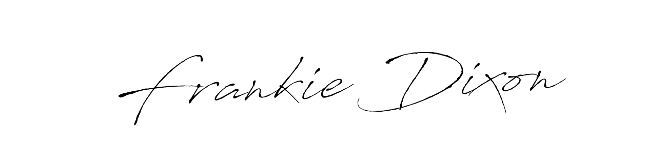 How to make Frankie Dixon name signature. Use Antro_Vectra style for creating short signs online. This is the latest handwritten sign. Frankie Dixon signature style 6 images and pictures png