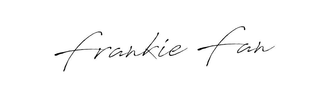 Design your own signature with our free online signature maker. With this signature software, you can create a handwritten (Antro_Vectra) signature for name Frankie Fan. Frankie Fan signature style 6 images and pictures png