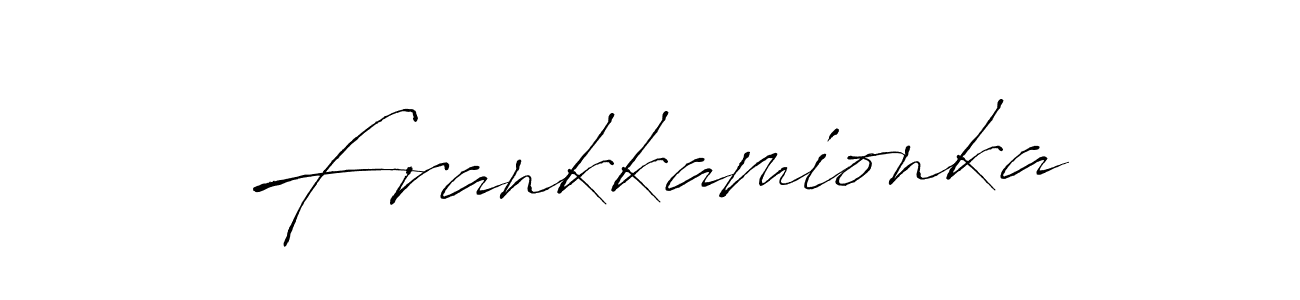 You should practise on your own different ways (Antro_Vectra) to write your name (Frankkamionka) in signature. don't let someone else do it for you. Frankkamionka signature style 6 images and pictures png