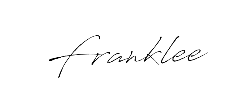 You should practise on your own different ways (Antro_Vectra) to write your name (Franklee) in signature. don't let someone else do it for you. Franklee signature style 6 images and pictures png