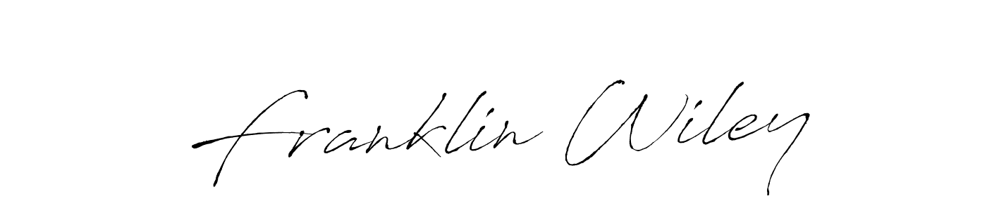 How to make Franklin Wiley name signature. Use Antro_Vectra style for creating short signs online. This is the latest handwritten sign. Franklin Wiley signature style 6 images and pictures png