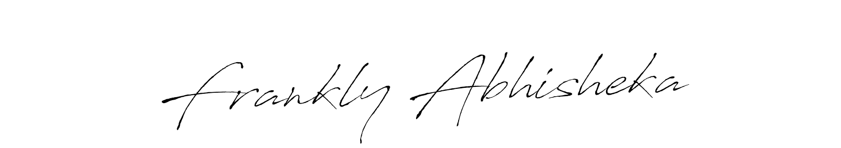 How to Draw Frankly Abhisheka signature style? Antro_Vectra is a latest design signature styles for name Frankly Abhisheka. Frankly Abhisheka signature style 6 images and pictures png