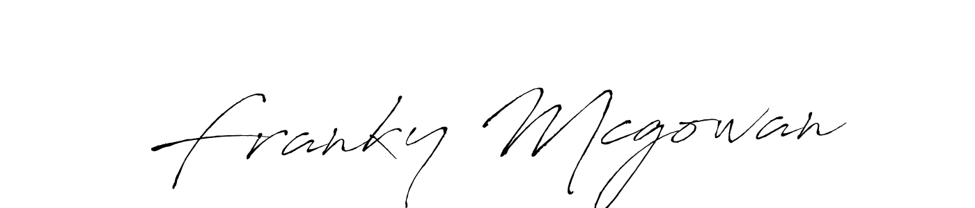 Make a short Franky Mcgowan signature style. Manage your documents anywhere anytime using Antro_Vectra. Create and add eSignatures, submit forms, share and send files easily. Franky Mcgowan signature style 6 images and pictures png