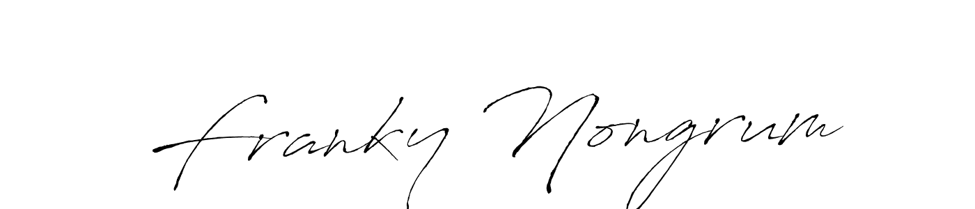 It looks lik you need a new signature style for name Franky Nongrum. Design unique handwritten (Antro_Vectra) signature with our free signature maker in just a few clicks. Franky Nongrum signature style 6 images and pictures png