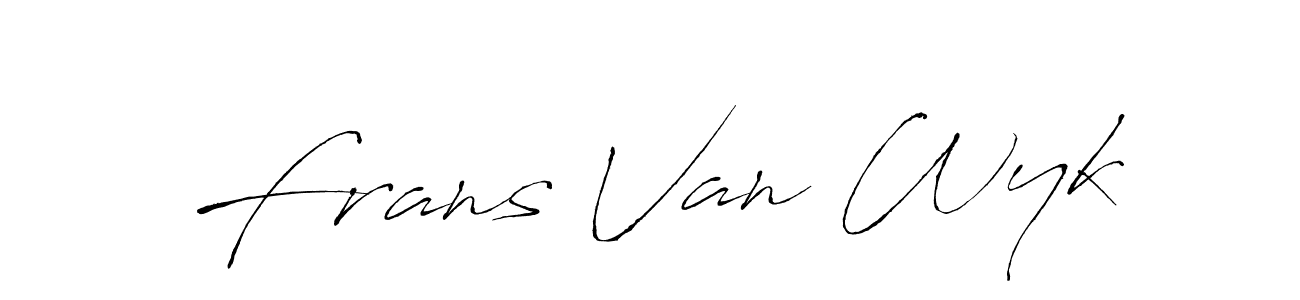 Also we have Frans Van Wyk name is the best signature style. Create professional handwritten signature collection using Antro_Vectra autograph style. Frans Van Wyk signature style 6 images and pictures png