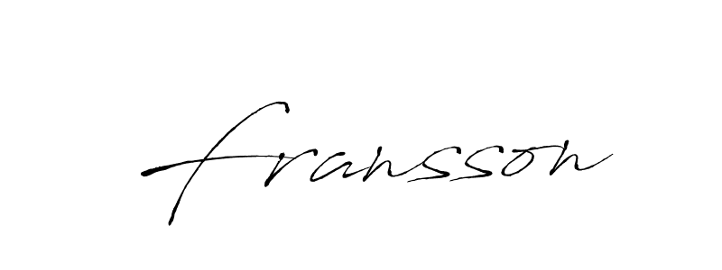 Once you've used our free online signature maker to create your best signature Antro_Vectra style, it's time to enjoy all of the benefits that Fransson name signing documents. Fransson signature style 6 images and pictures png