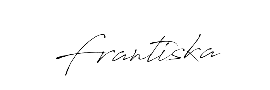 Design your own signature with our free online signature maker. With this signature software, you can create a handwritten (Antro_Vectra) signature for name Frantiska. Frantiska signature style 6 images and pictures png