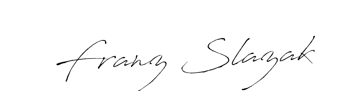 Once you've used our free online signature maker to create your best signature Antro_Vectra style, it's time to enjoy all of the benefits that Franz Slazak name signing documents. Franz Slazak signature style 6 images and pictures png