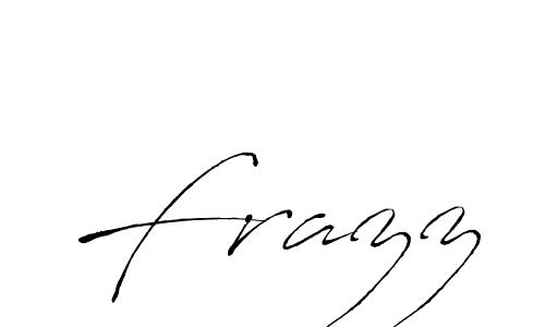 Antro_Vectra is a professional signature style that is perfect for those who want to add a touch of class to their signature. It is also a great choice for those who want to make their signature more unique. Get Frazz name to fancy signature for free. Frazz signature style 6 images and pictures png