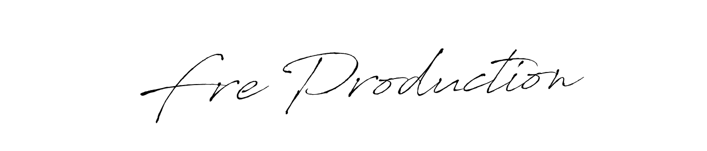Also You can easily find your signature by using the search form. We will create Fre Production name handwritten signature images for you free of cost using Antro_Vectra sign style. Fre Production signature style 6 images and pictures png