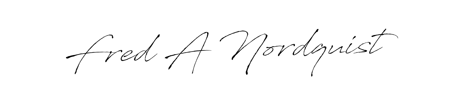 The best way (Antro_Vectra) to make a short signature is to pick only two or three words in your name. The name Fred A Nordquist include a total of six letters. For converting this name. Fred A Nordquist signature style 6 images and pictures png