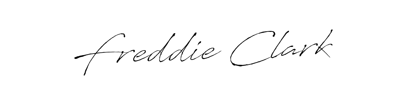 Use a signature maker to create a handwritten signature online. With this signature software, you can design (Antro_Vectra) your own signature for name Freddie Clark. Freddie Clark signature style 6 images and pictures png