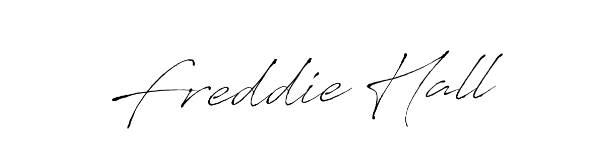 Create a beautiful signature design for name Freddie Hall. With this signature (Antro_Vectra) fonts, you can make a handwritten signature for free. Freddie Hall signature style 6 images and pictures png