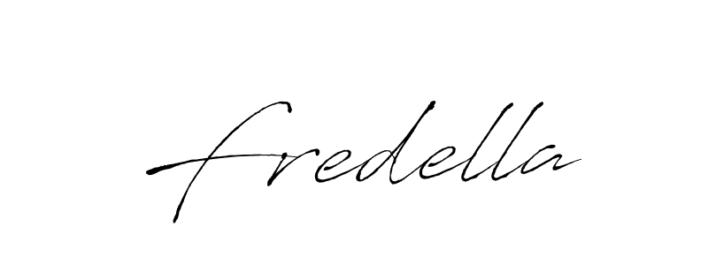 How to make Fredella name signature. Use Antro_Vectra style for creating short signs online. This is the latest handwritten sign. Fredella signature style 6 images and pictures png