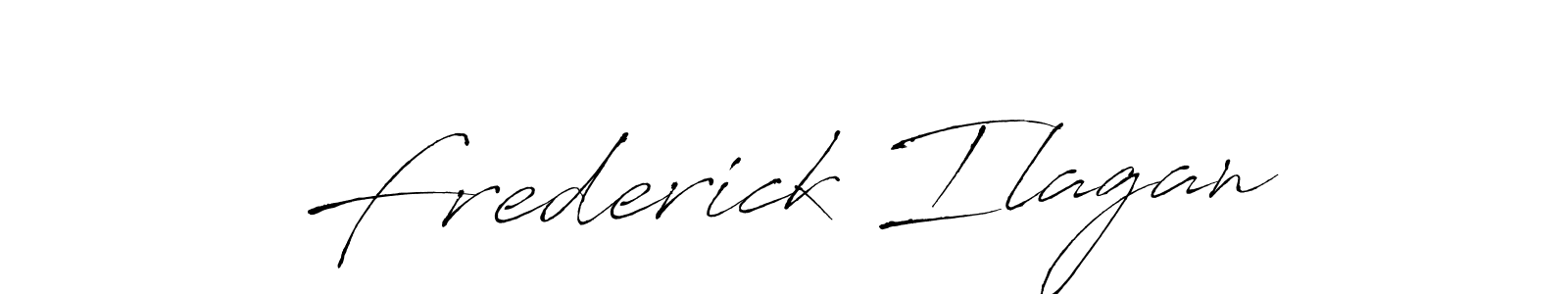 Create a beautiful signature design for name Frederick Ilagan. With this signature (Antro_Vectra) fonts, you can make a handwritten signature for free. Frederick Ilagan signature style 6 images and pictures png