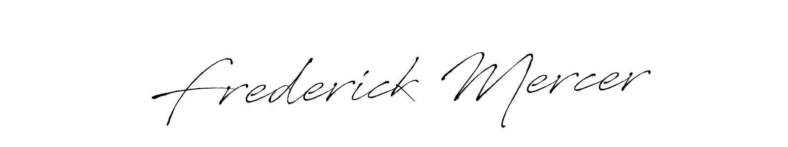 Make a beautiful signature design for name Frederick Mercer. Use this online signature maker to create a handwritten signature for free. Frederick Mercer signature style 6 images and pictures png