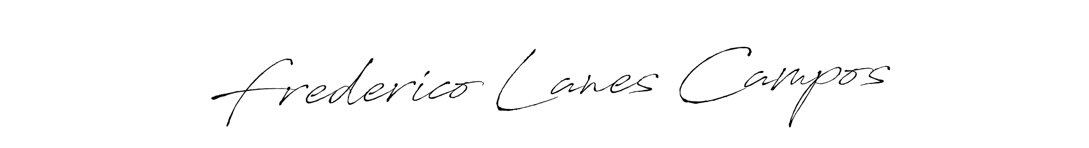 You can use this online signature creator to create a handwritten signature for the name Frederico Lanes Campos. This is the best online autograph maker. Frederico Lanes Campos signature style 6 images and pictures png