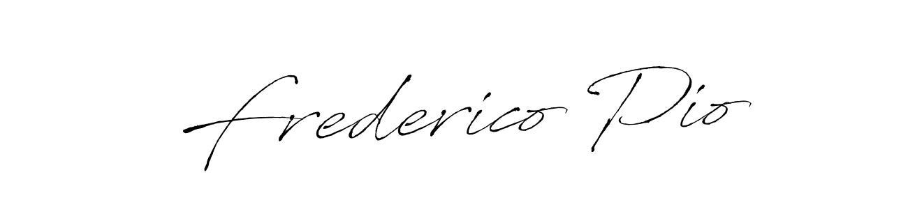 You can use this online signature creator to create a handwritten signature for the name Frederico Pio. This is the best online autograph maker. Frederico Pio signature style 6 images and pictures png