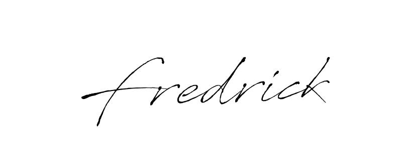 Create a beautiful signature design for name Fredrick. With this signature (Antro_Vectra) fonts, you can make a handwritten signature for free. Fredrick signature style 6 images and pictures png