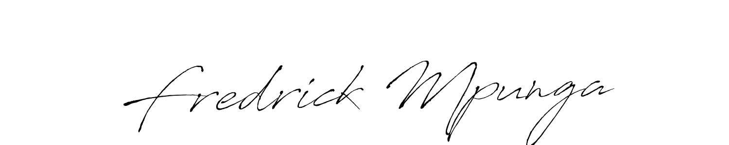 if you are searching for the best signature style for your name Fredrick Mpunga. so please give up your signature search. here we have designed multiple signature styles  using Antro_Vectra. Fredrick Mpunga signature style 6 images and pictures png