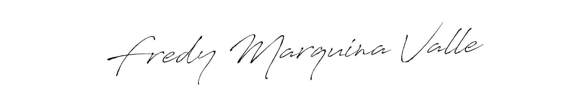 How to make Fredy Marquina Valle name signature. Use Antro_Vectra style for creating short signs online. This is the latest handwritten sign. Fredy Marquina Valle signature style 6 images and pictures png