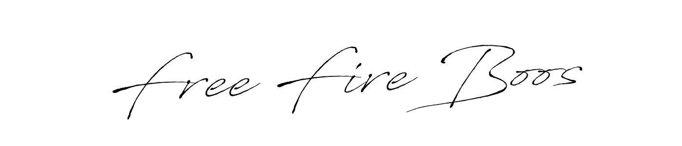 You should practise on your own different ways (Antro_Vectra) to write your name (Free Fire Boos) in signature. don't let someone else do it for you. Free Fire Boos signature style 6 images and pictures png