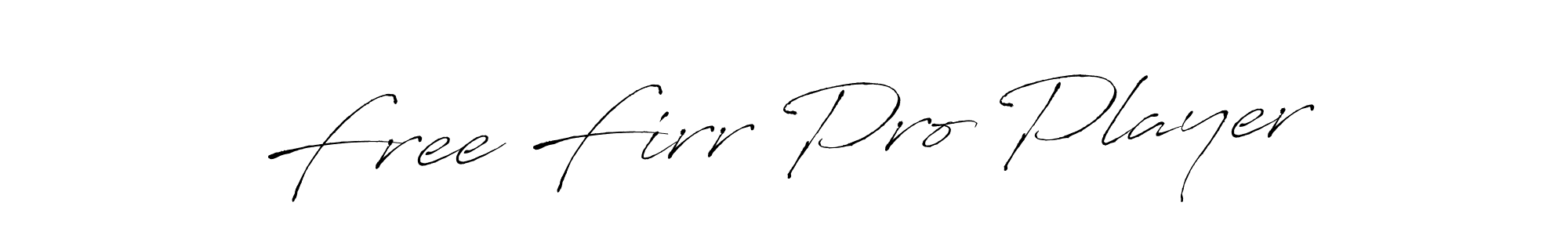 How to make Free Firr Pro Player signature? Antro_Vectra is a professional autograph style. Create handwritten signature for Free Firr Pro Player name. Free Firr Pro Player signature style 6 images and pictures png