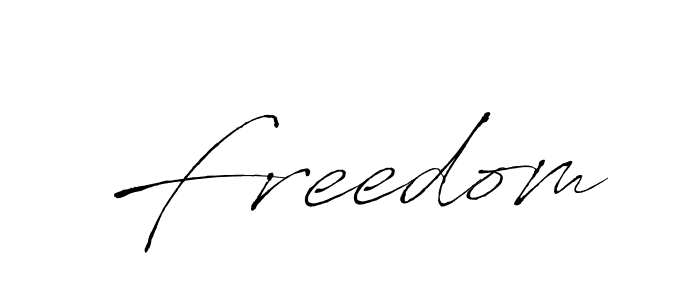 Also You can easily find your signature by using the search form. We will create Freedom name handwritten signature images for you free of cost using Antro_Vectra sign style. Freedom signature style 6 images and pictures png