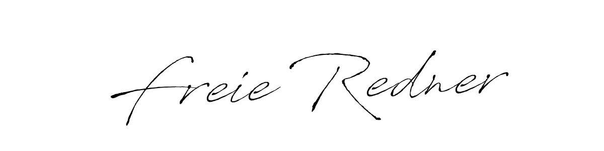 if you are searching for the best signature style for your name Freie Redner. so please give up your signature search. here we have designed multiple signature styles  using Antro_Vectra. Freie Redner signature style 6 images and pictures png