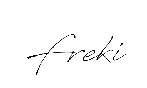 Similarly Antro_Vectra is the best handwritten signature design. Signature creator online .You can use it as an online autograph creator for name Freki. Freki signature style 6 images and pictures png