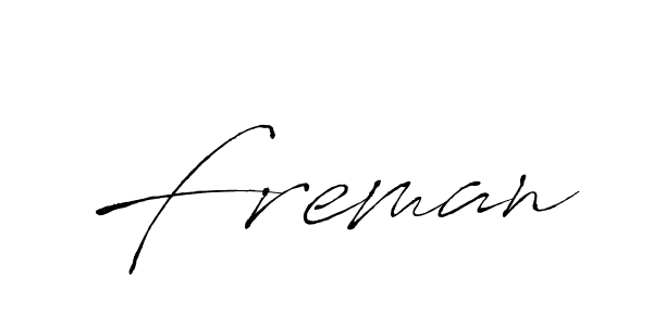 How to make Freman name signature. Use Antro_Vectra style for creating short signs online. This is the latest handwritten sign. Freman signature style 6 images and pictures png