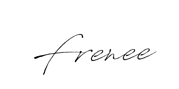 How to make Frenee name signature. Use Antro_Vectra style for creating short signs online. This is the latest handwritten sign. Frenee signature style 6 images and pictures png