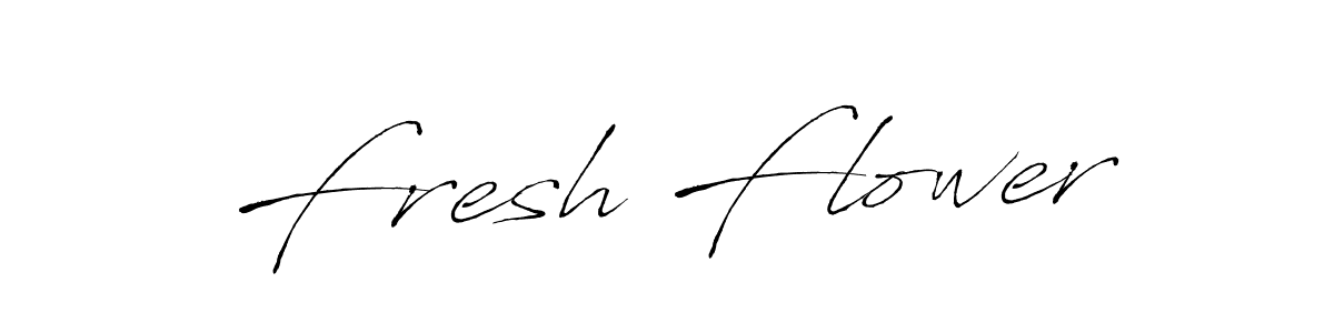 Once you've used our free online signature maker to create your best signature Antro_Vectra style, it's time to enjoy all of the benefits that Fresh Flower name signing documents. Fresh Flower signature style 6 images and pictures png