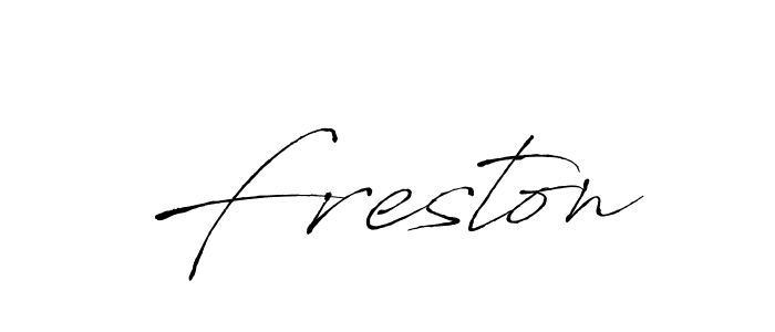 Also You can easily find your signature by using the search form. We will create Freston name handwritten signature images for you free of cost using Antro_Vectra sign style. Freston signature style 6 images and pictures png