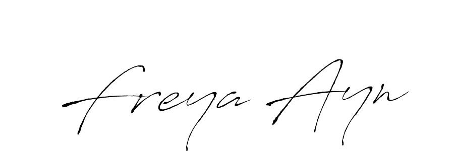 It looks lik you need a new signature style for name Freya Ayn. Design unique handwritten (Antro_Vectra) signature with our free signature maker in just a few clicks. Freya Ayn signature style 6 images and pictures png