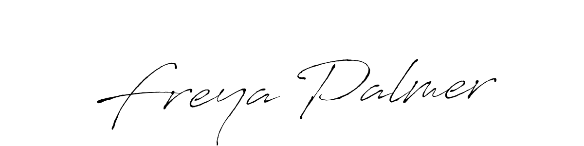 Create a beautiful signature design for name Freya Palmer. With this signature (Antro_Vectra) fonts, you can make a handwritten signature for free. Freya Palmer signature style 6 images and pictures png