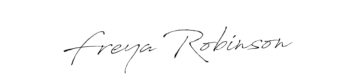 Design your own signature with our free online signature maker. With this signature software, you can create a handwritten (Antro_Vectra) signature for name Freya Robinson. Freya Robinson signature style 6 images and pictures png