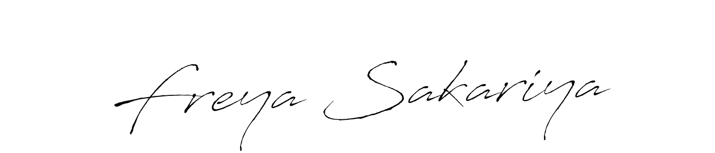 Once you've used our free online signature maker to create your best signature Antro_Vectra style, it's time to enjoy all of the benefits that Freya Sakariya name signing documents. Freya Sakariya signature style 6 images and pictures png