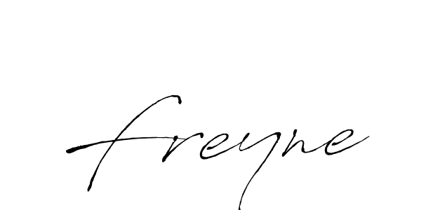 How to make Freyne signature? Antro_Vectra is a professional autograph style. Create handwritten signature for Freyne name. Freyne signature style 6 images and pictures png