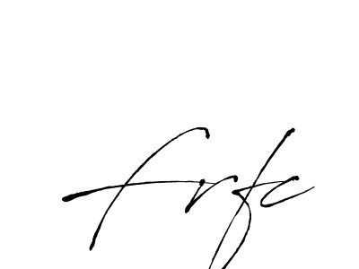 Frfc stylish signature style. Best Handwritten Sign (Antro_Vectra) for my name. Handwritten Signature Collection Ideas for my name Frfc. Frfc signature style 6 images and pictures png