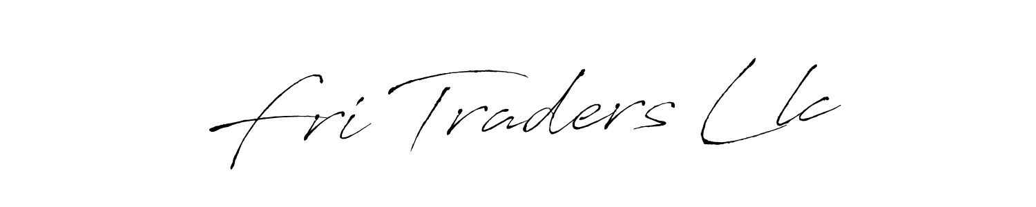 Also You can easily find your signature by using the search form. We will create Fri Traders Llc name handwritten signature images for you free of cost using Antro_Vectra sign style. Fri Traders Llc signature style 6 images and pictures png