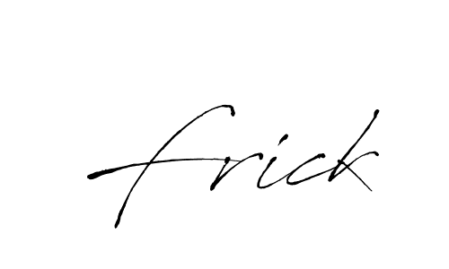 How to make Frick signature? Antro_Vectra is a professional autograph style. Create handwritten signature for Frick name. Frick signature style 6 images and pictures png