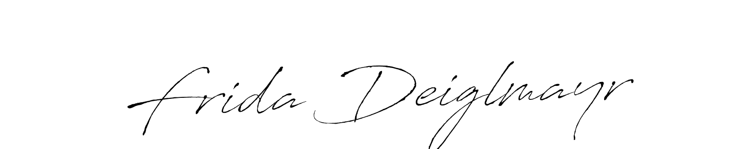 It looks lik you need a new signature style for name Frida Deiglmayr. Design unique handwritten (Antro_Vectra) signature with our free signature maker in just a few clicks. Frida Deiglmayr signature style 6 images and pictures png