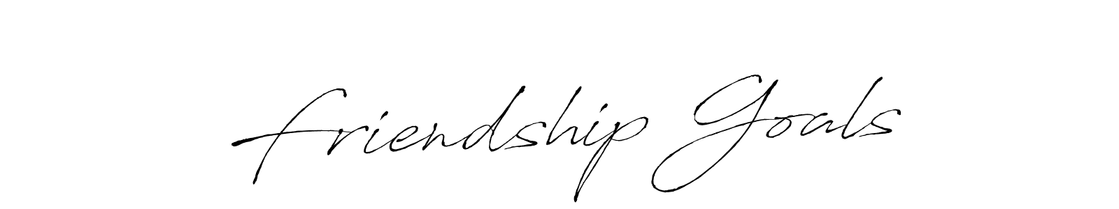 How to Draw Friendship Goals signature style? Antro_Vectra is a latest design signature styles for name Friendship Goals. Friendship Goals signature style 6 images and pictures png