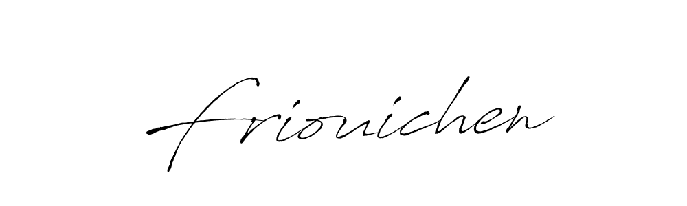 Make a beautiful signature design for name Friouichen. Use this online signature maker to create a handwritten signature for free. Friouichen signature style 6 images and pictures png