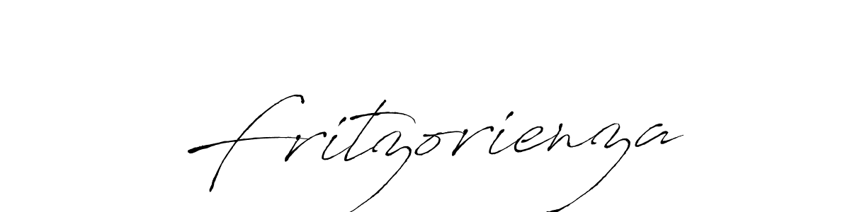 Make a beautiful signature design for name Fritzorienza. With this signature (Antro_Vectra) style, you can create a handwritten signature for free. Fritzorienza signature style 6 images and pictures png