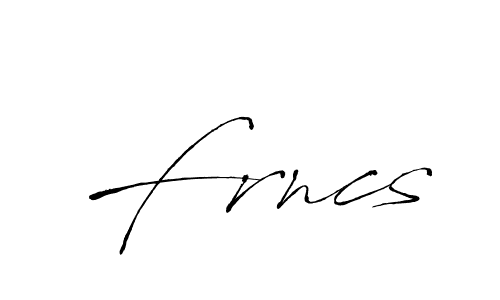 if you are searching for the best signature style for your name Frncs. so please give up your signature search. here we have designed multiple signature styles  using Antro_Vectra. Frncs signature style 6 images and pictures png