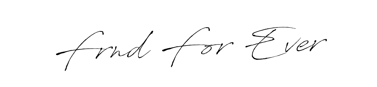 It looks lik you need a new signature style for name Frnd For Ever. Design unique handwritten (Antro_Vectra) signature with our free signature maker in just a few clicks. Frnd For Ever signature style 6 images and pictures png