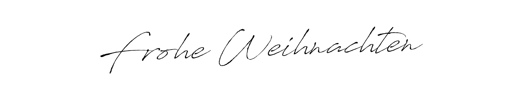 Also we have Frohe Weihnachten name is the best signature style. Create professional handwritten signature collection using Antro_Vectra autograph style. Frohe Weihnachten signature style 6 images and pictures png