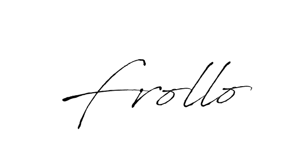 You should practise on your own different ways (Antro_Vectra) to write your name (Frollo) in signature. don't let someone else do it for you. Frollo signature style 6 images and pictures png